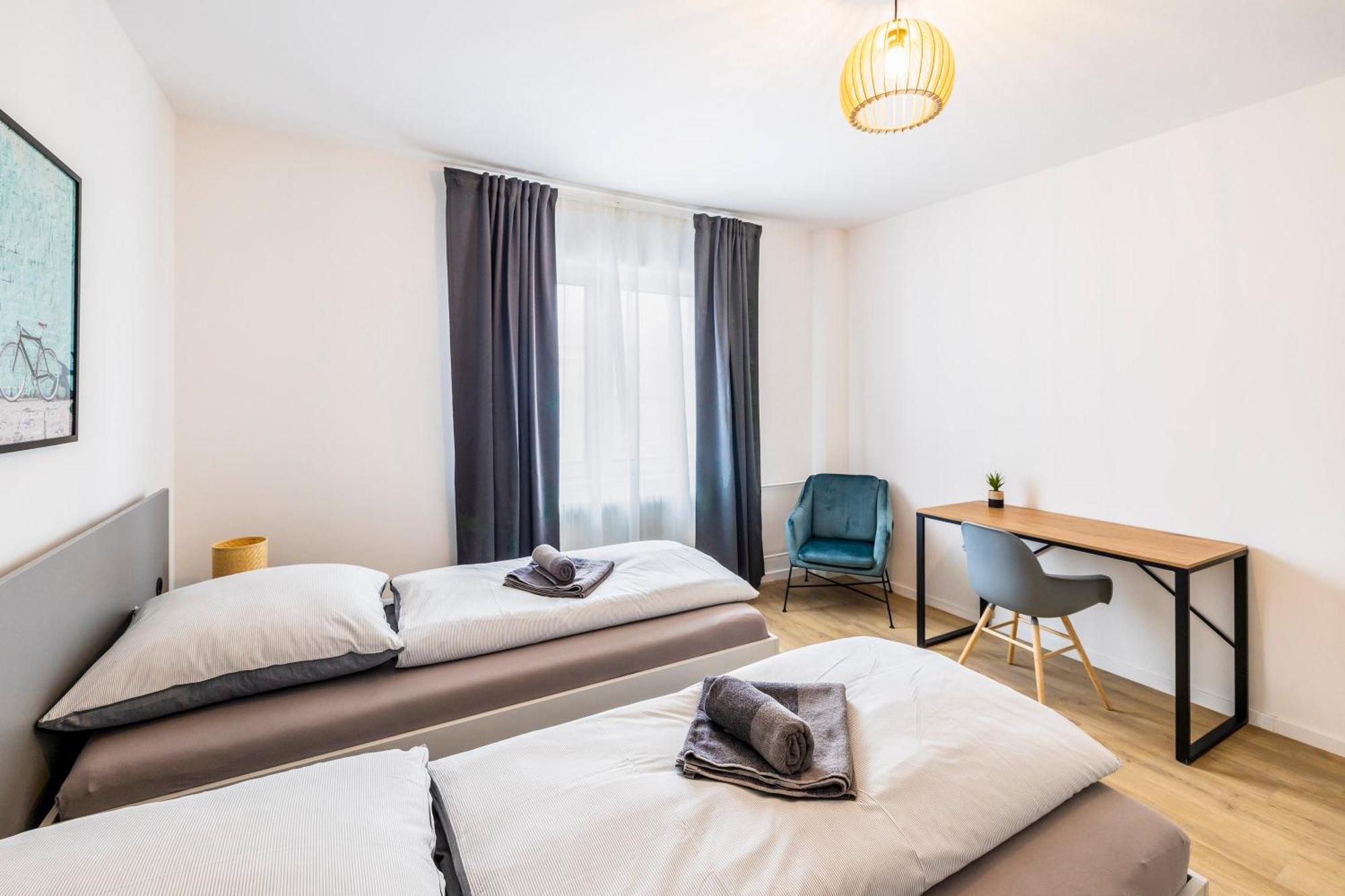 Glueck Auf Appartements Herkulesstrasse Essen Esterno foto