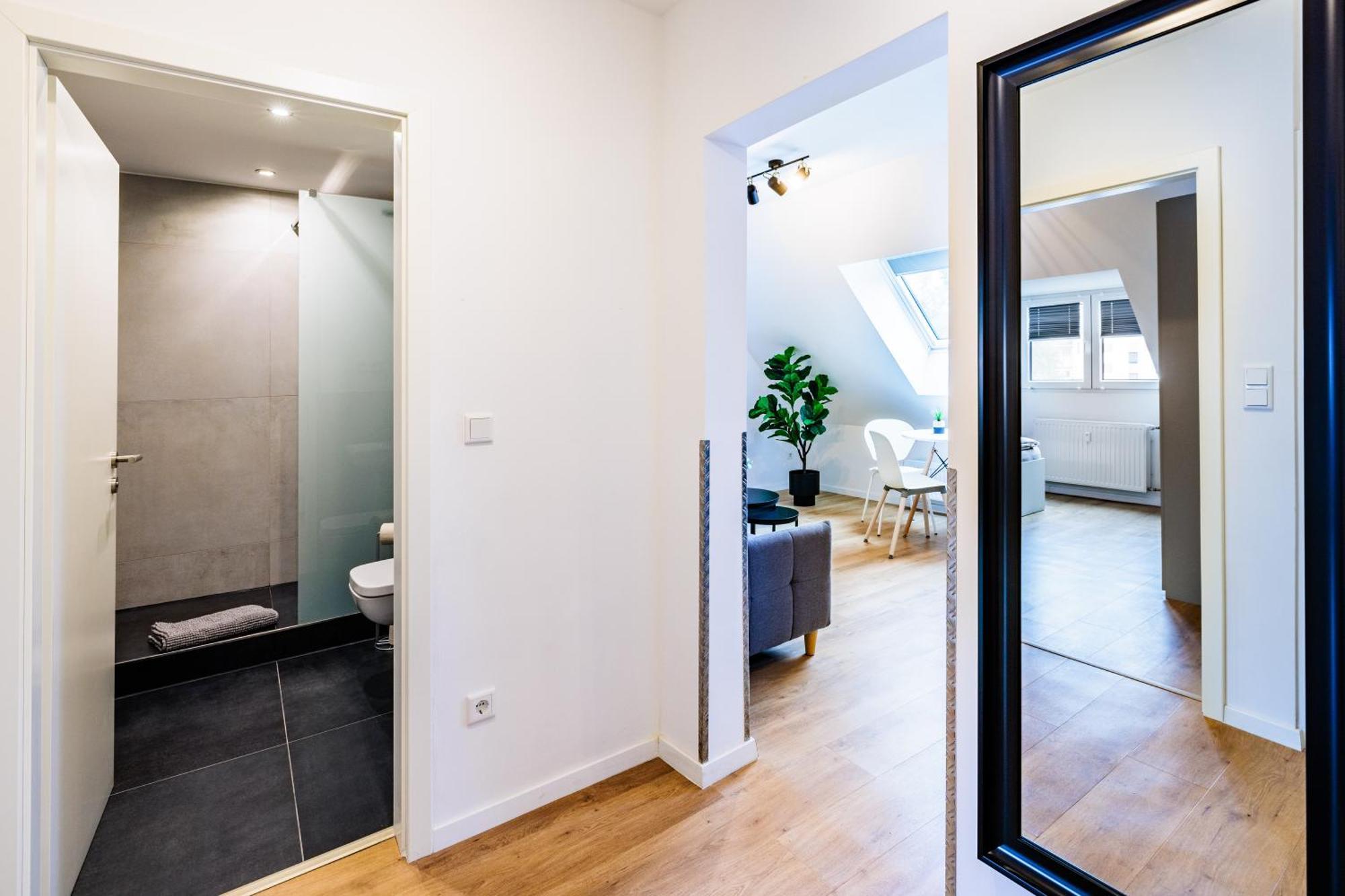 Glueck Auf Appartements Herkulesstrasse Essen Esterno foto