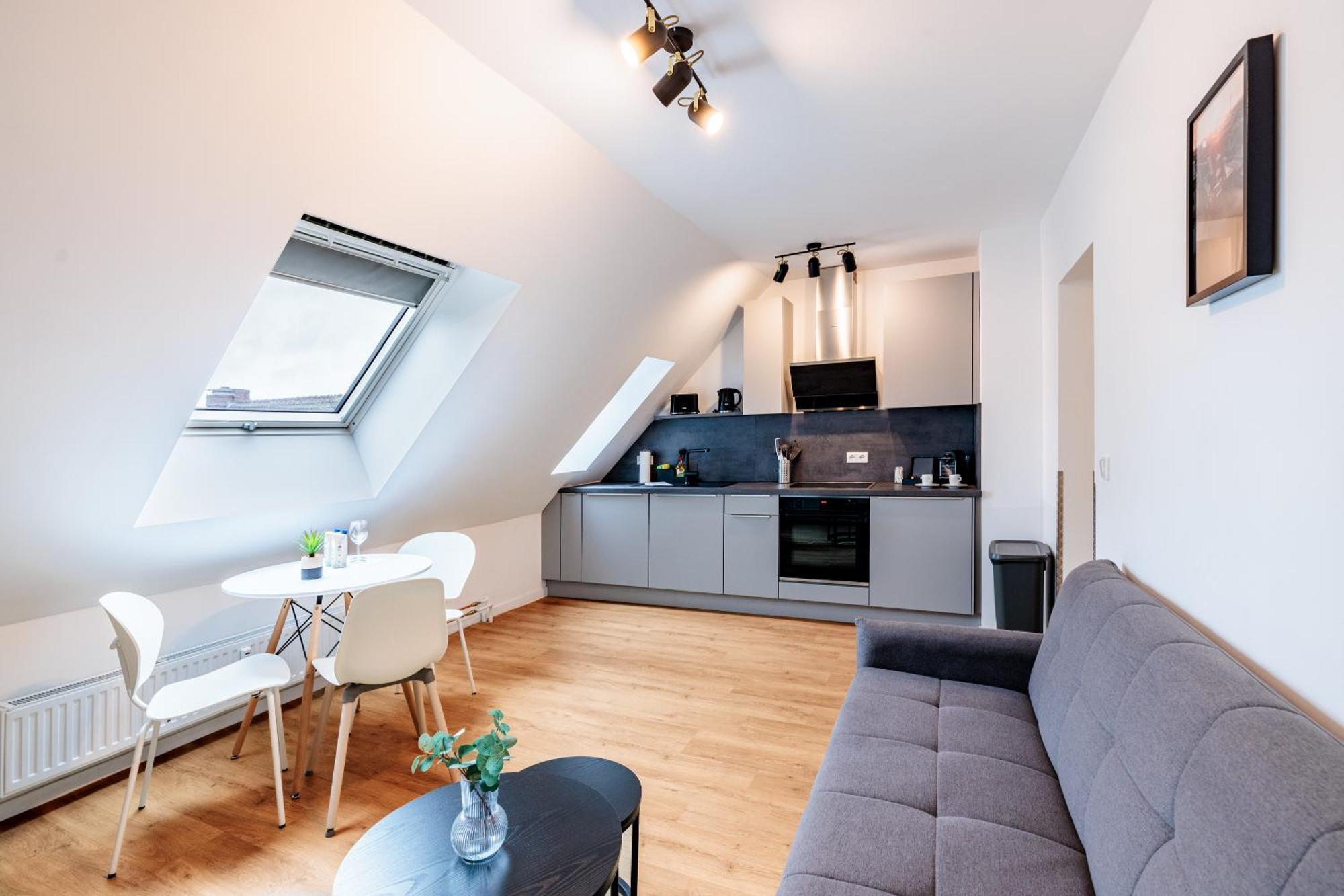 Glueck Auf Appartements Herkulesstrasse Essen Esterno foto